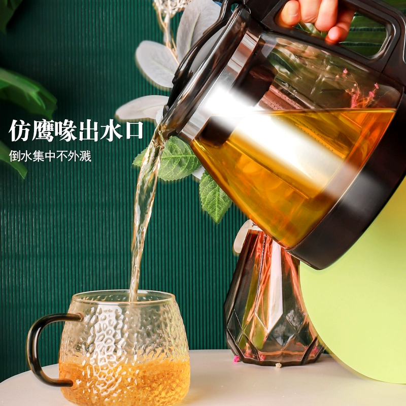 Glass teapot, filter, tea set, tea cup, flavored tea, red (black) tea