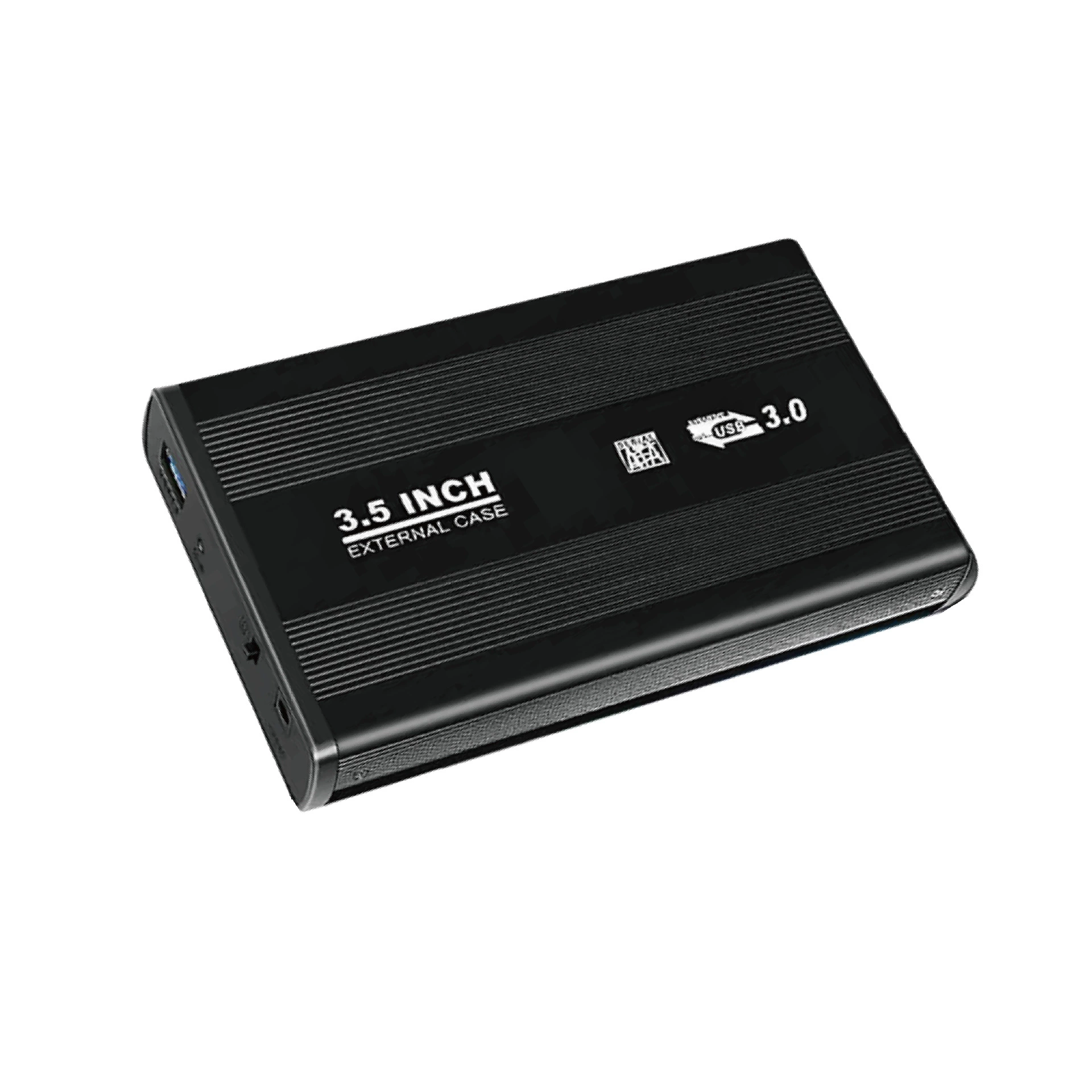 Настольный корпус из алюминиевого сплава DC12V, блок питания 3,5 дюйма SATA, USB3.0, корпус для жесткого диска