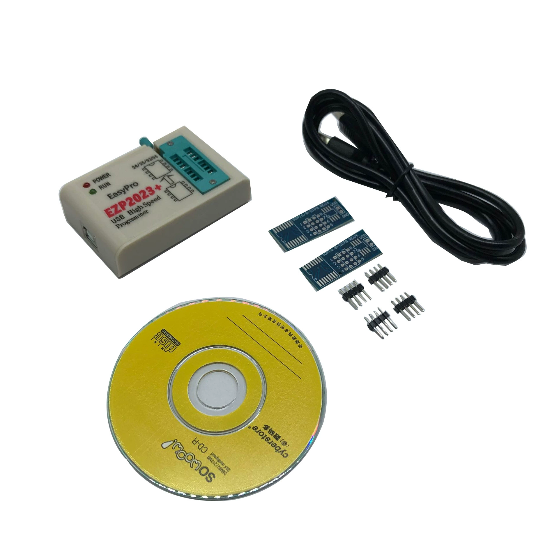 EZP2023+ high-speed SPI FLASH programmer 24/25/93 bios 25T80 programming offline recovery