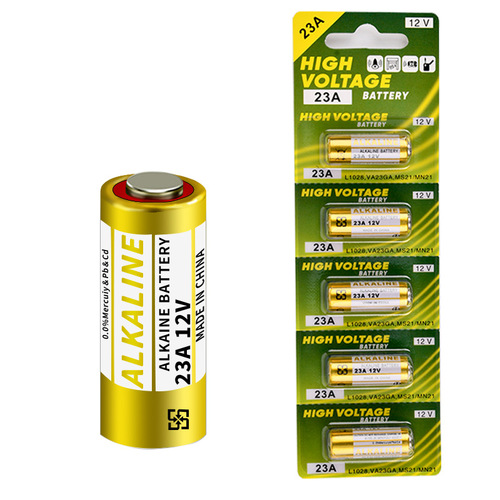 23A battery 12V alkaline 27A full capacity remote control doorbell rolling shutter solar toy lithium battery wholesale