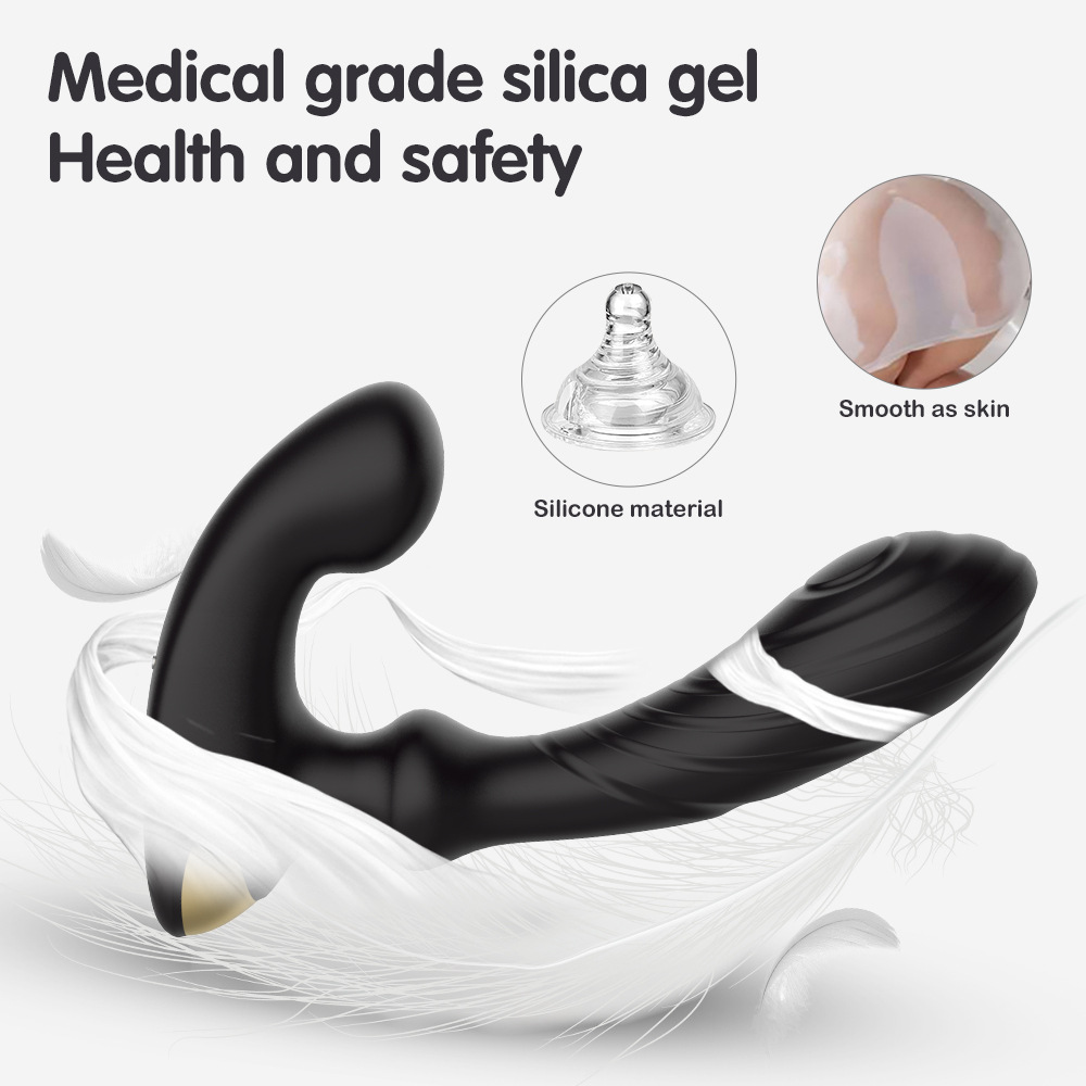 Wireless Prostate Massager With Remote Control Anal Vibrator_voghion.com