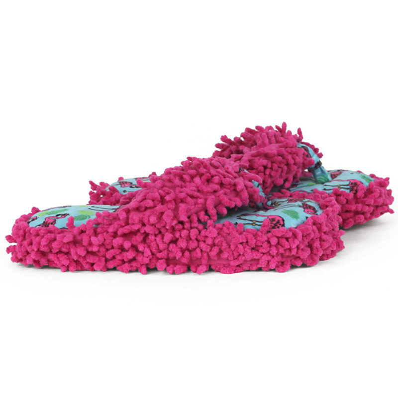Scarpe da interno in memory foam termico leggero da camera da letto estivo autunnale in velluto da donna con punta chiusa e punta aperta_voghion.com