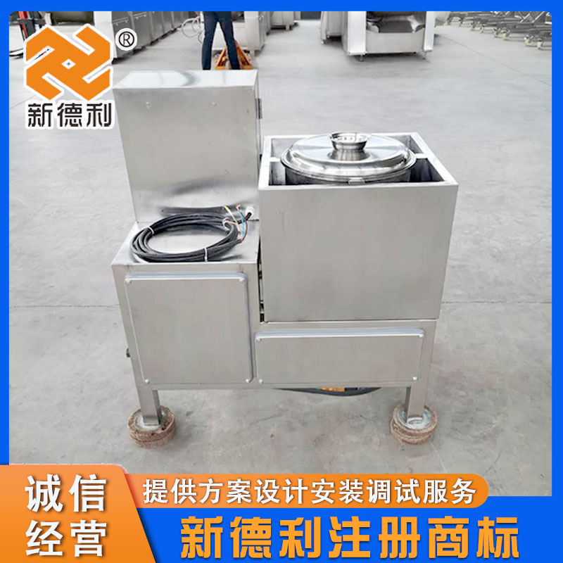 不锈钢牛肉丸打浆设备商用酒店猪肉变频打浆机全自动鱼糜制浆机器