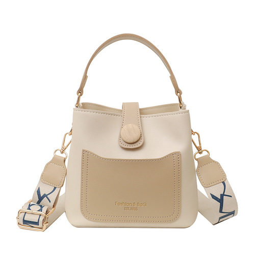 This year's popular bags 2024 new trendy spring and summer fashion women's top handle crossbody unisex versatile retro bucket bag
