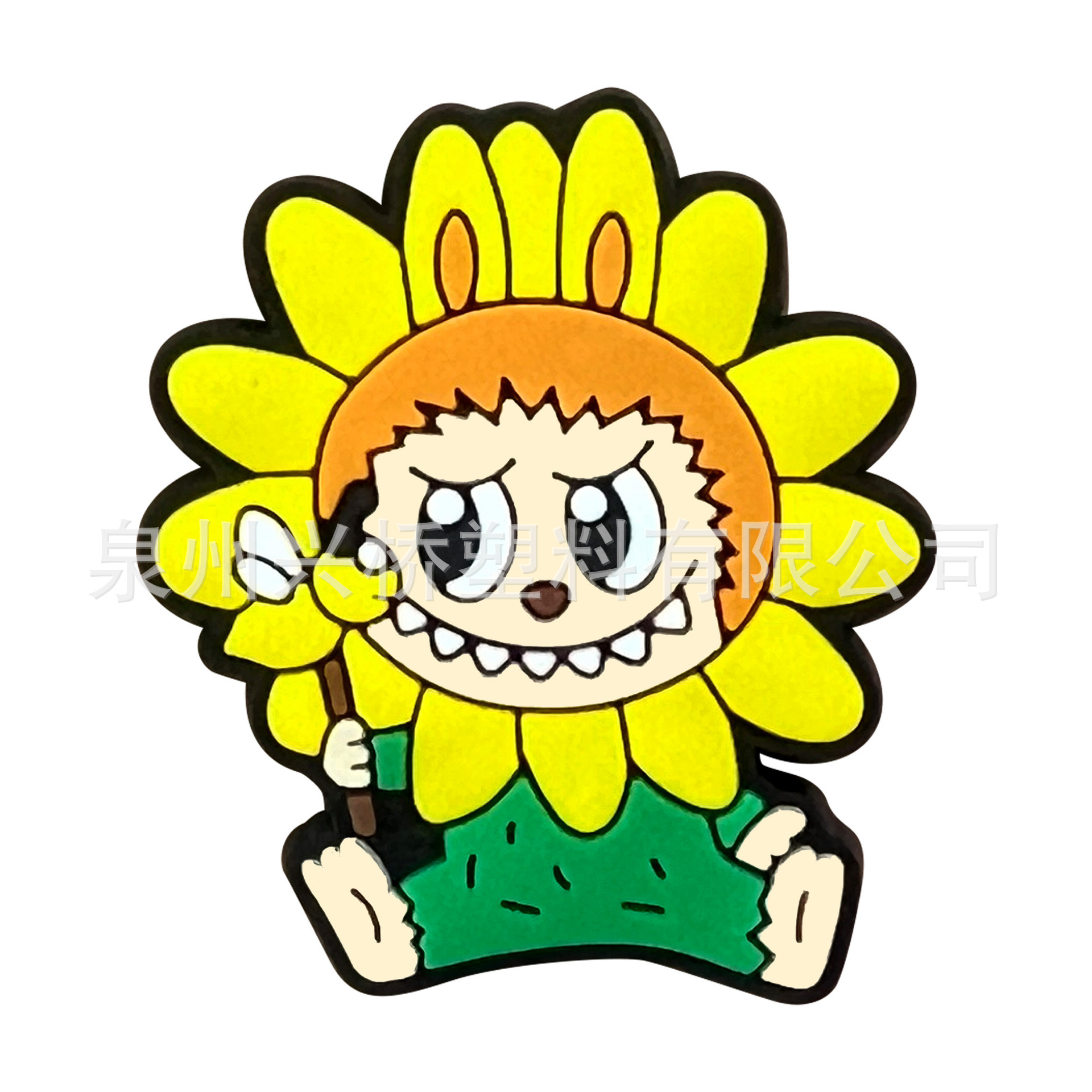 Labubu クロスボーダークロックス diy アクセサリーかわいい PVC ソフトゴム装飾バックル卸売クロックス靴アクセサリー