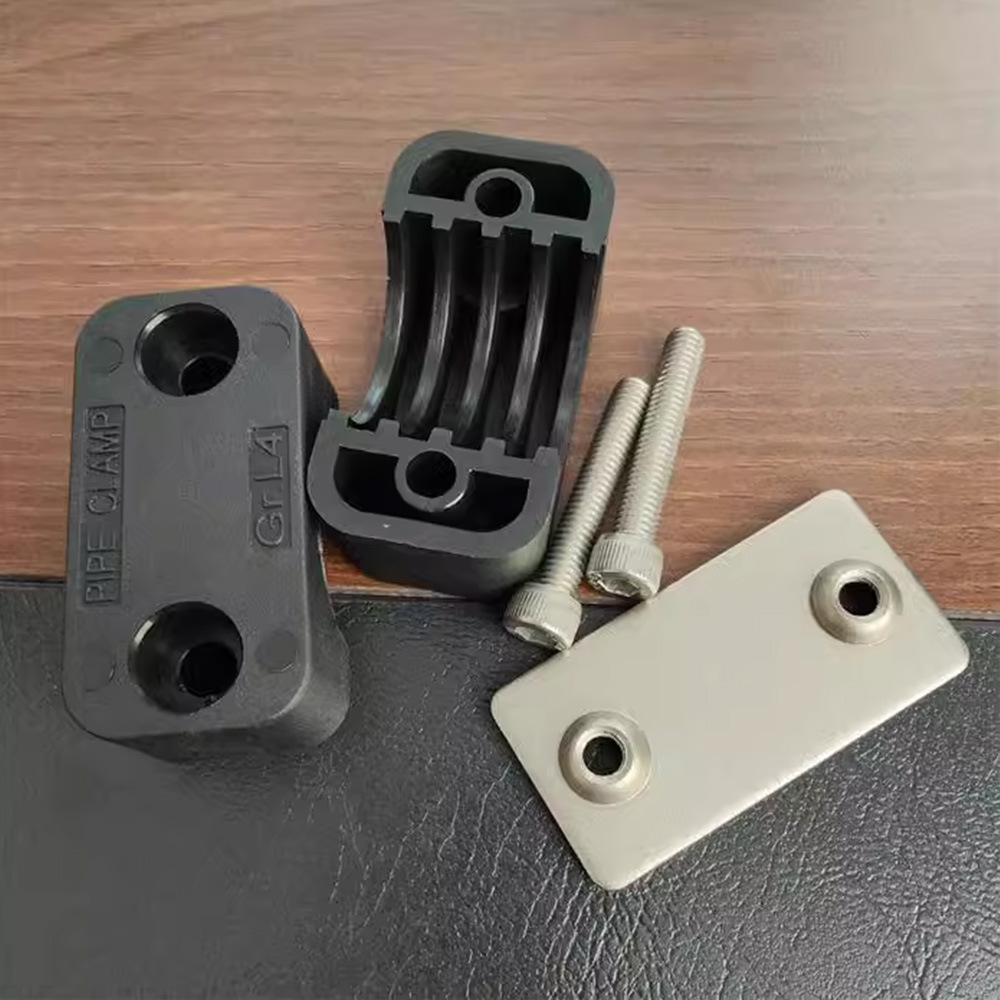 轻型塑料管卡钢管电缆快速抱箍单水管液压油管管夹圆管固定支架夹