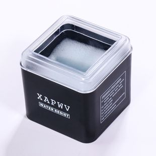 Original Watch Box XAPWV Brand Square Sponge Pad Black Plastic Bottom Transparent Cover Gift Watch Box