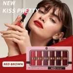 亚马逊跨境爆款不沾杯速干口红套装立体哑光雾感6色批发丝绒哑光