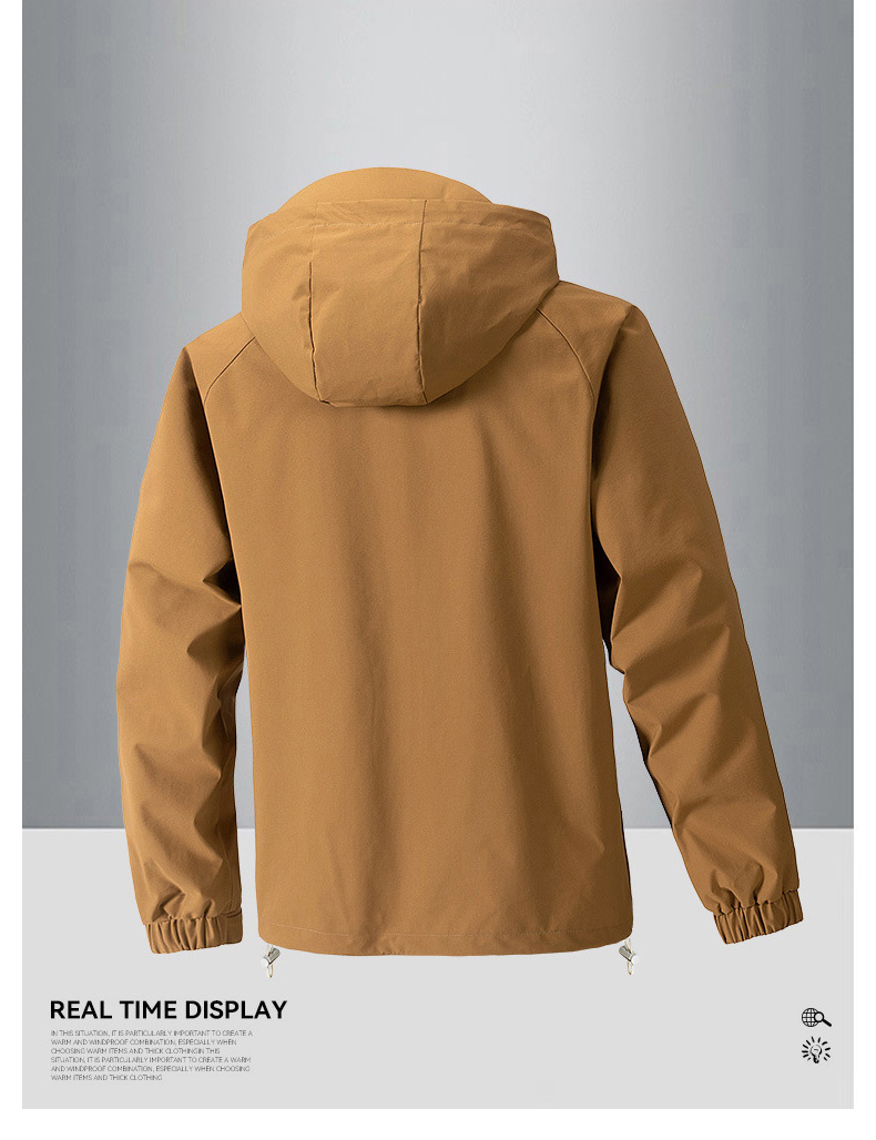 Herrenjacke Für Herbst Und Winter Im Lockeren Europäischen Stil_voghion.com
