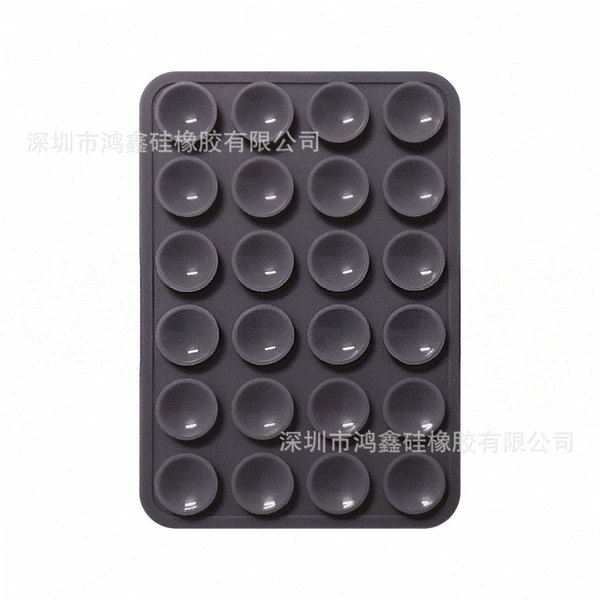 24 capsules double-sided suction cup dark gray