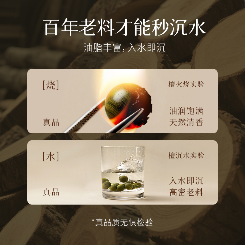 绿檀木双圈手串男女款檀香木质佛念珠盘玩手链礼物批发沉水绿檀|undefined