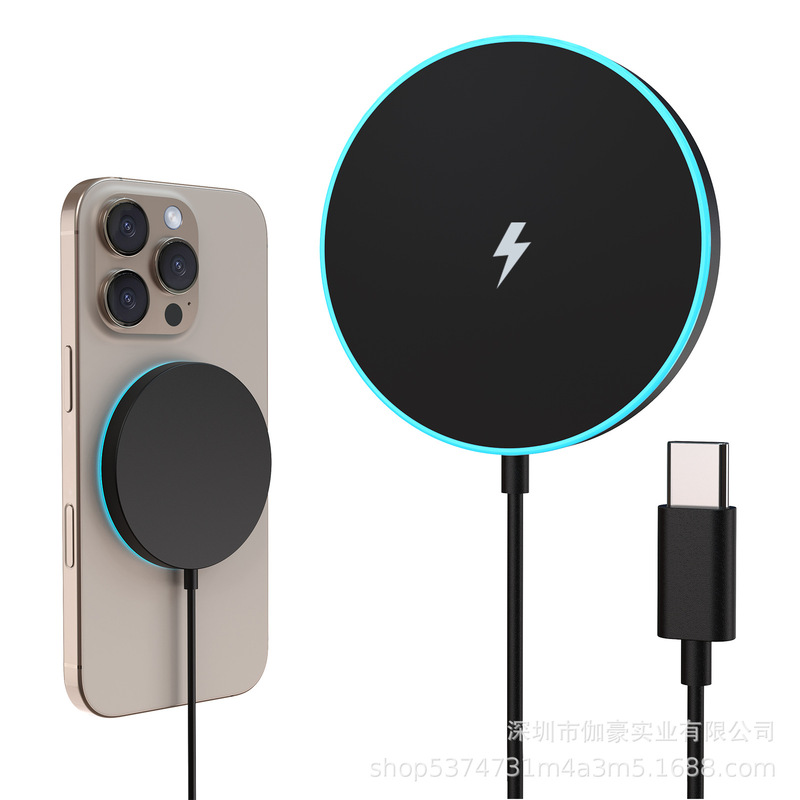 国境を越えた工場直販磁気ワイヤレス磁気充電器 Apple 携帯電話ワイヤレス充電器急速充電ワイヤレス充電器に適しています|undefined