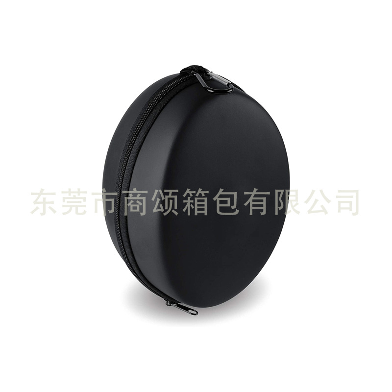 厂家直供便携式eva 耳机包头戴式无线蓝牙耳机包收纳盒拉链包批发