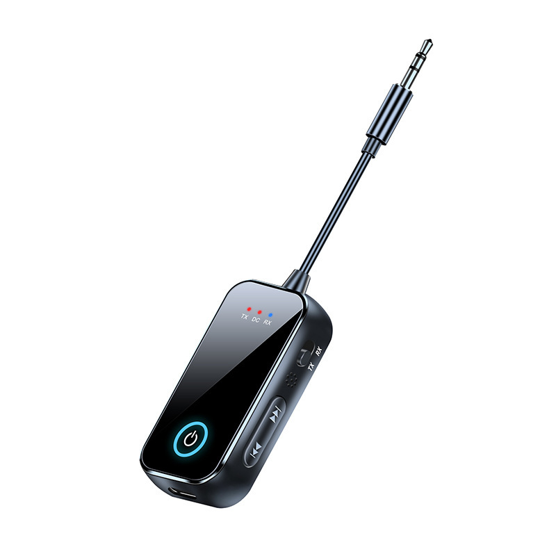 ツーインワン Bluetooth 5.4 オーディオレシーバーハンズフリー通話車ホーム AUX Bluetooth オーディオトランスミッター飛行機|undefined