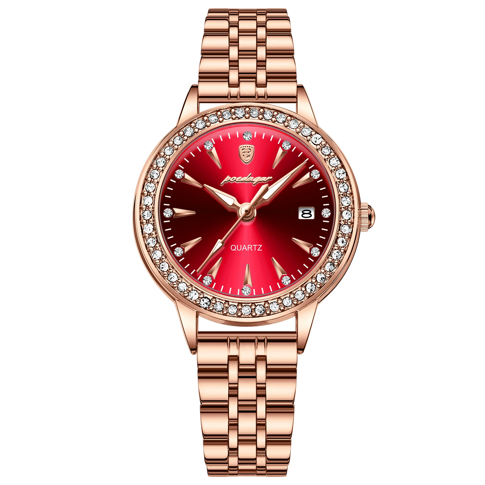 Ultra thin fashionable waterproof quartz watch, Switzerland