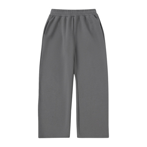 Cross-border foreign trade new autumn and winter wide-leg pants, fashionable casual loose straight-leg sanitary pants, unisex long pants, in stock batch.