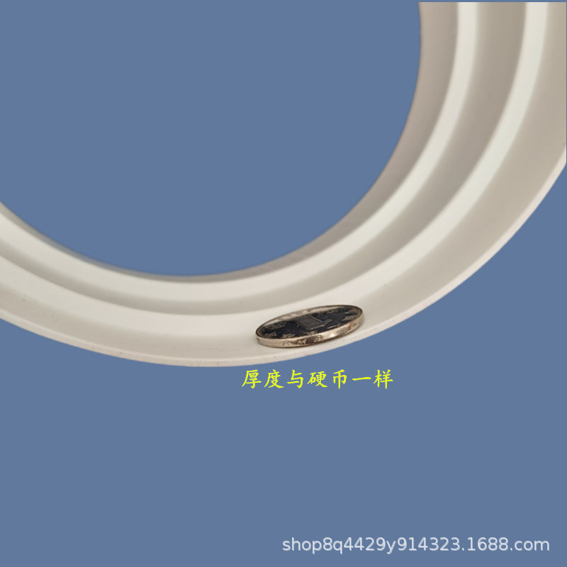 アルミ箔ホース変換対継手レンジフード排気管変径リング排煙サイズヘッド白色プラスチックアダプタ|undefined
