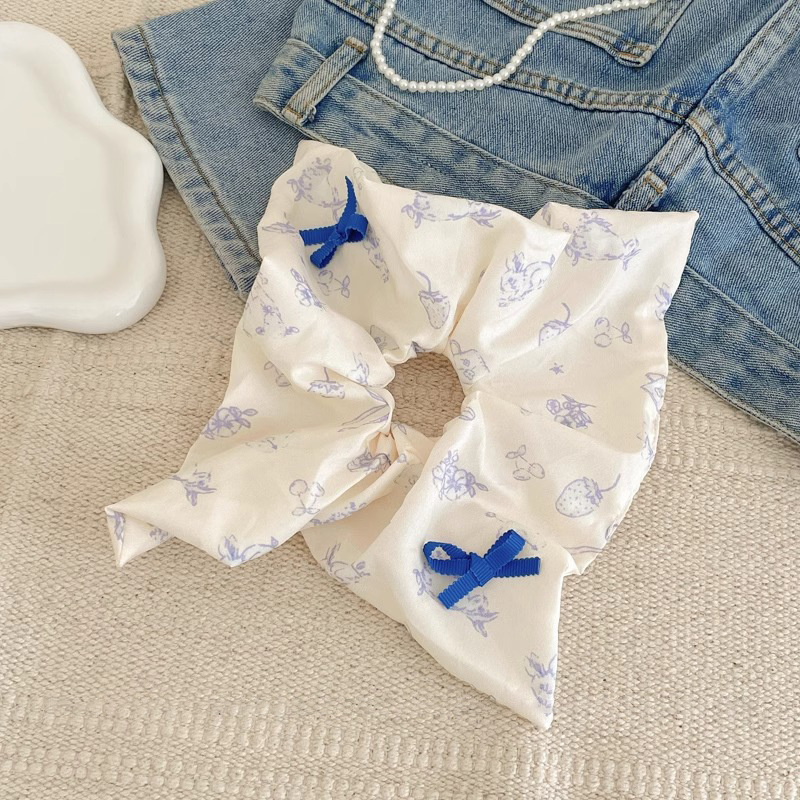 Encaje de alta calidad, diadema de intestino grueso, cuerda para la cabeza grande coreana, alta elasticidad y durabilidad, cola de caballo, banda de goma, bufanda cuadrada, accesorios para el cabello, sombreros