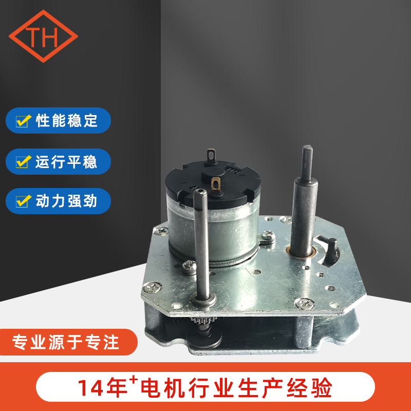 宁波天恒丅H微型减速电机厂家专业生产定 制电动调节阀减速电机