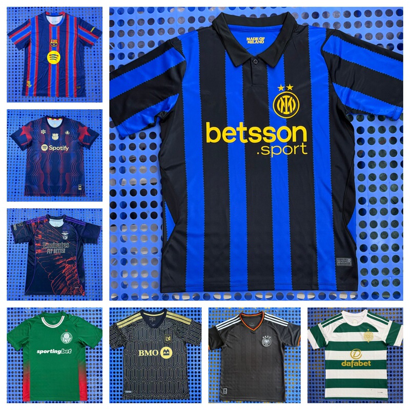 26-27 Season Football Jerseys Real Madrid Juventus Inter Milan Barcelona Ac Milan Miami Celtic Football Jerseys