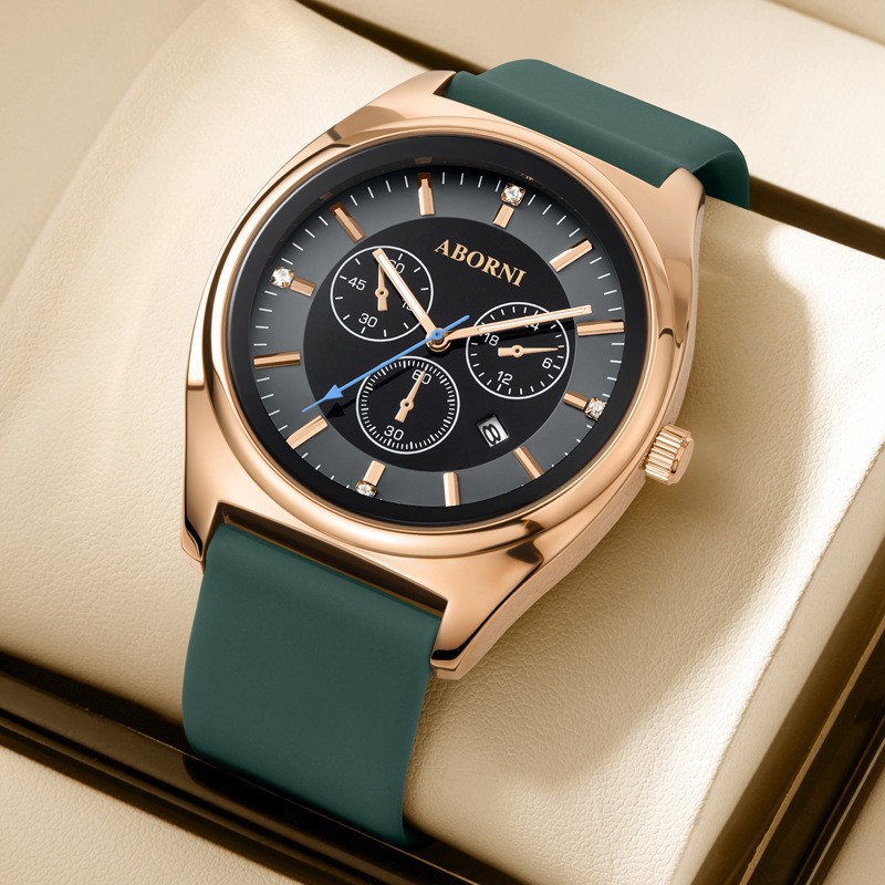 ABORNI small luxury watch silicone wholesale overseas popular women's watch quartz