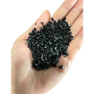 Factory direct sale black ABS material recycled ABS particles high impact automotive plastic particles