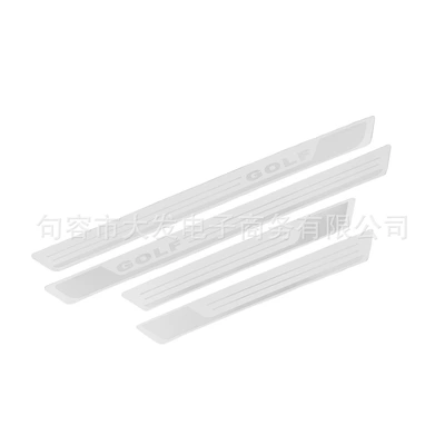 Suitable for Golf 7 External ultra-thin door sill modification decoration car door sill accessories welcome pedal (Dekorativ pedal başlıqları) - stainless-steel-ultra-thin