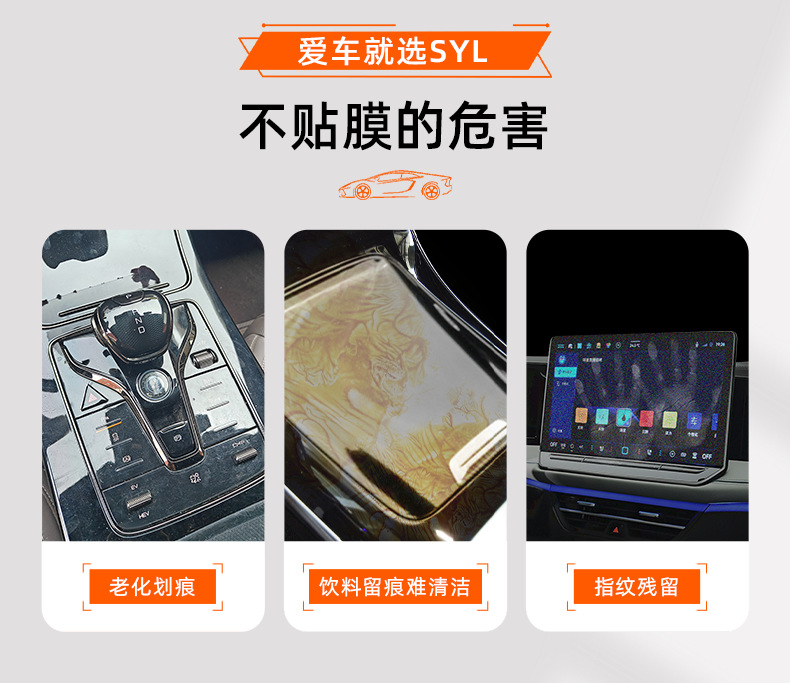 25 Models Suitable for Toyota Sienna Interior Central Control Film Grevia Screen Tempered Protective Film Supplies Sienna