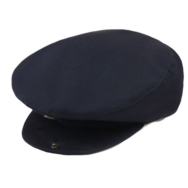 Sombreros de invierno para hombres, gorras de lengua de pato, tela de tween gruesa, gorras de hombre de mediana edad, gorras de abuelo