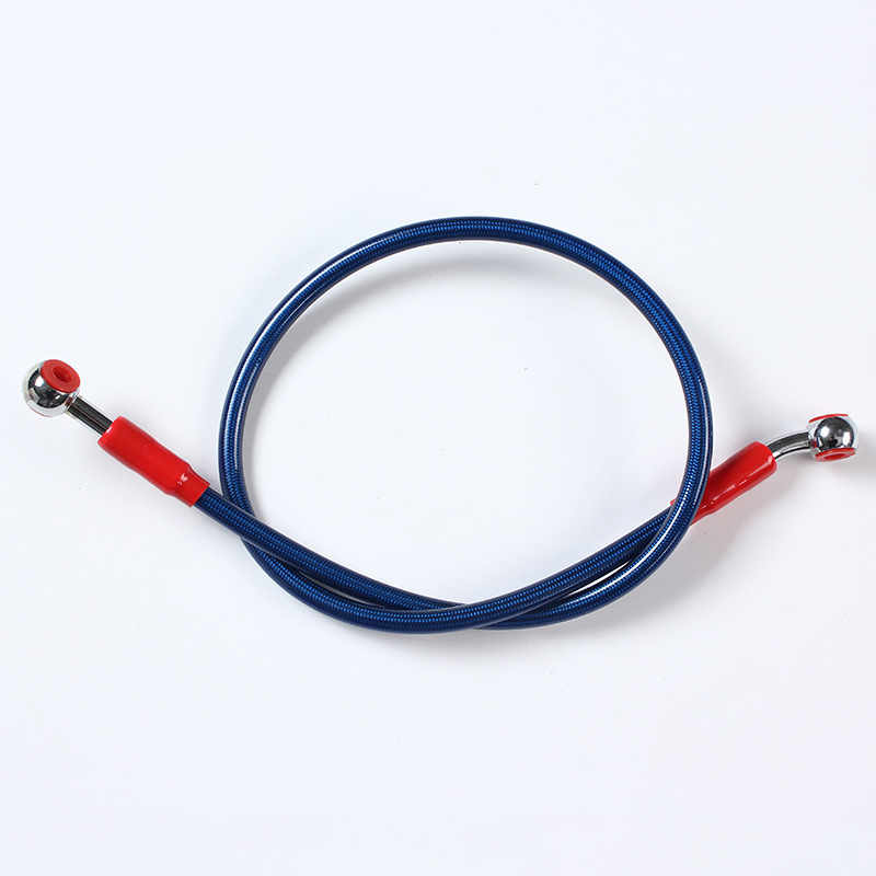 Motorcycle brake oil pipe hydraulic pipe modified Universal high pressure pipe steel wire hose