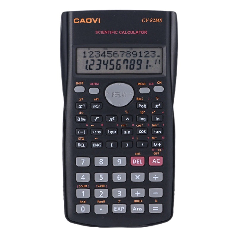 Calculadora de función de computadora portátil CV-82MS para el examen de matemáticas de los estudiantes de secundaria y preparatoria para el examen de ingreso a la escuela secundaria superior