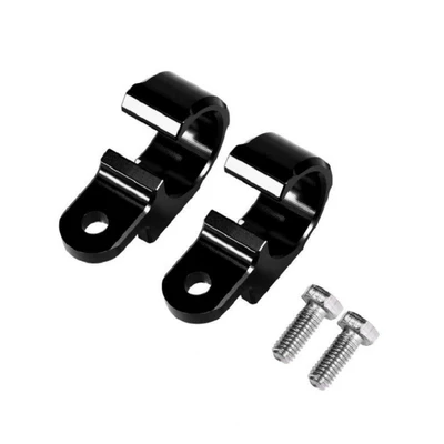 Off-road motorcycle modification accessories parts aluminum alloy clamp wholesale special clamp for crf 250L300L (Motosiklet ləvazimatları və aksesuarları) - black-pair