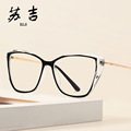 新款防蓝光眼镜 TR90眼镜框 可配近视眼镜 个性素颜眼镜架平光镜