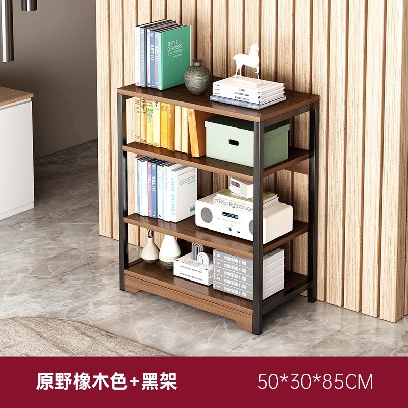 Simple estantería piso multi-capa estante hogar estantería pared almacenamiento multifuncional móvil sundries organizador estante