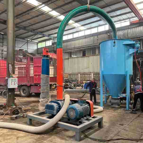 脉冲除尘的125型氧化锌粉气力吸灰机 水泥粉脉冲除尘气力抽灰机