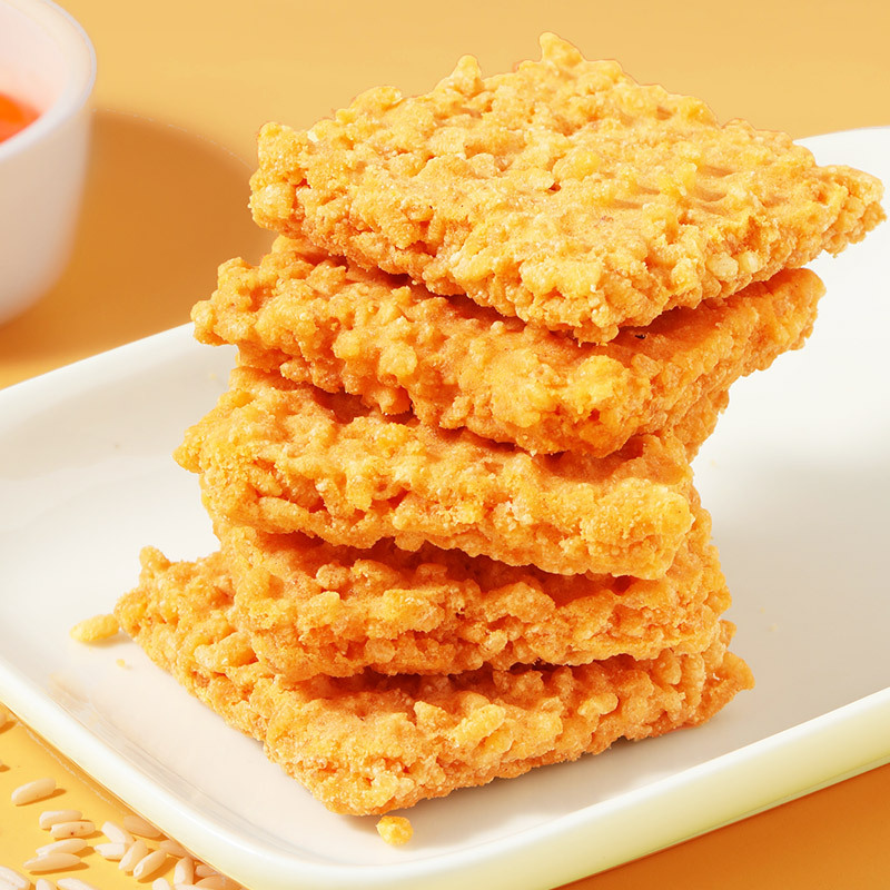 Weiziyuan double-sided crab fragrant egg yolk rice pot 500g Anhui specialty network red salted egg yolk glutinous rice pot whole Box Wholesale