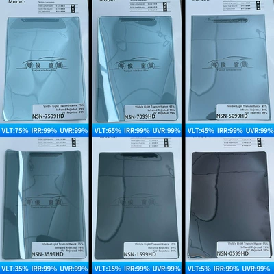 Automotive Film — Car heat insulation film car window - quantity-1m-starting-bid-of-12m-3x-titanium-nitride-magnetron-metal-film