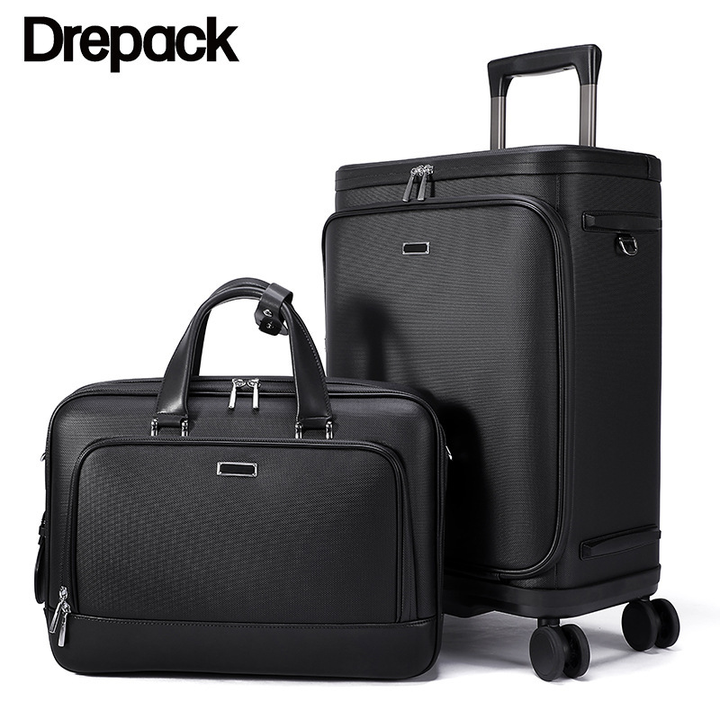 2023 new men's business aviation box multi-functional trolley case computer case boarding box travel boarding suitcase 2023 new men's business aviation box multi-functional trolley case computer case boarding box travel boarding suitcase