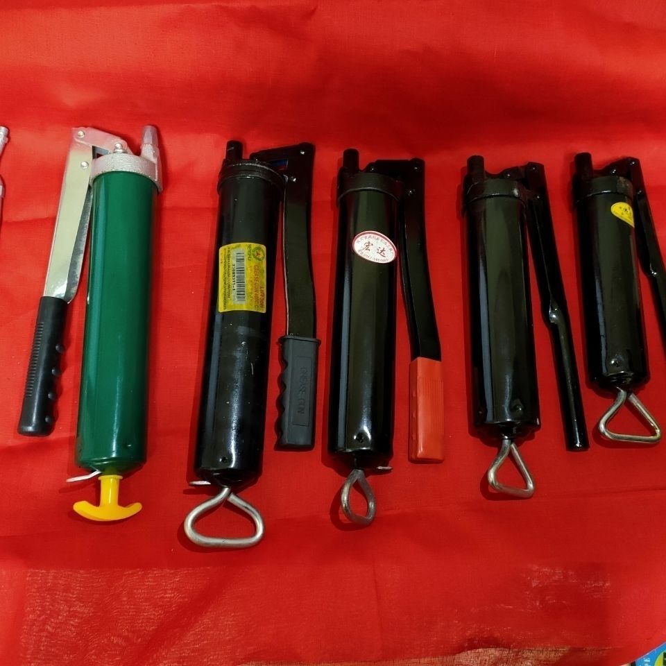 黄油枪小型号黄油枪牛油抢高压迷你手动润滑加油200cc/400cc家用