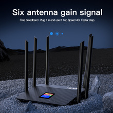 4G·�������ø��� ȫ��ͨ 5ghz˫Ƶ6��������У԰��ȫ������wifi