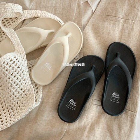 [Same Style as Su Jia] Sold Out in Korea~ Lee Hyori's Same Style Co-Branded Flip-Flops for Women