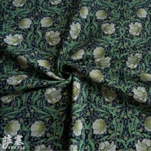 印花纯棉手工平纹布料拼布DIY  威廉莫里斯系列 原创数码印花布料