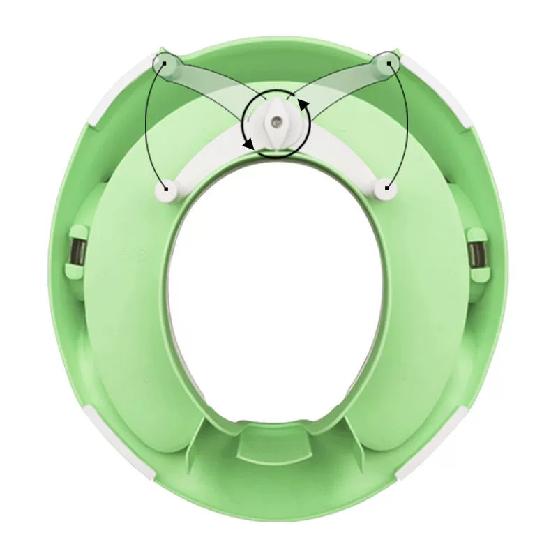 Children's plastic toilet