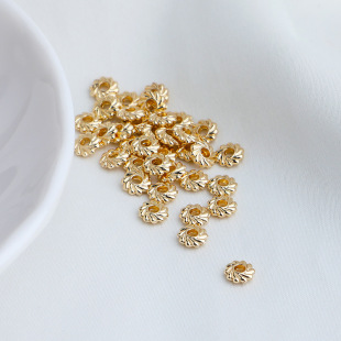 14K����ɫ�L��݆��Ƭ �X݆��݆̥���鴮�龎�K���� diy�ֹ����