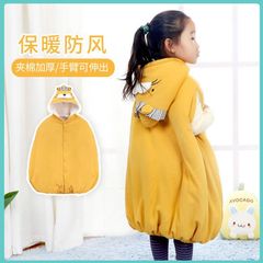 Baby Cape Spring and Autumn Outdoor Baby Mantle Thick Windproof Coat Children Autumn and Winter Dual-Purpose Mantle Factory Dropshipping