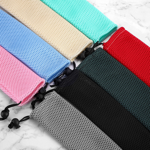 Tableware bundle bag portable travel storage bag chopsticks knife fork spoon cloth bag plush bag mesh bag cotton linen canvas bag cover