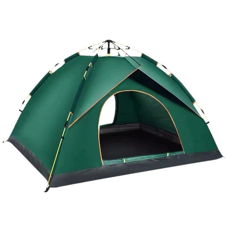 Automatic pop‑up travel tent, handheld, fully automatic setup, 2–4 persons, waterproof options