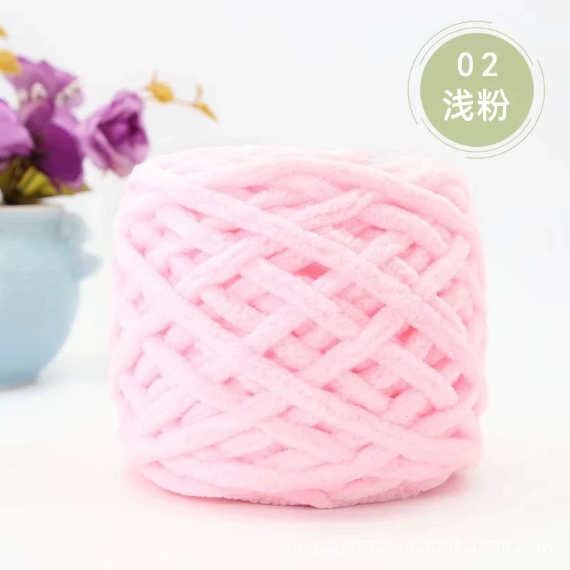 Шар пряжи шерстяной (ice yarn) — 15 м, толстая нитка, множество цветов для шарфов шапок тапочек