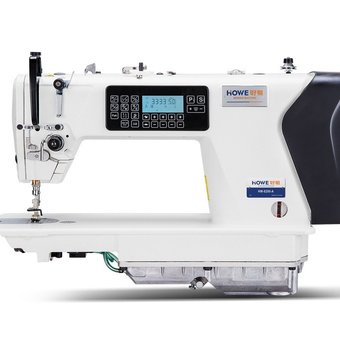 好易缝纫机步进微油高速电脑平缝机HW-8200A-W工业缝纫机