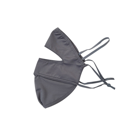 High-quality UV-protective face mask full-face sun shield for women, face base neoprene driving ice silk breathable summer face cover.